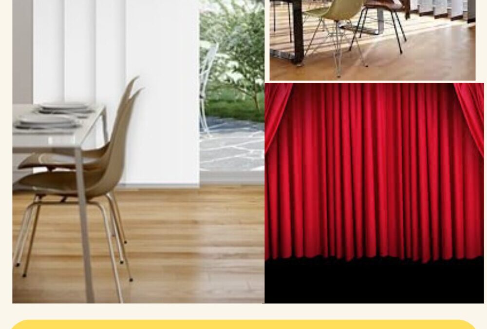 Embracing Stage Curtains and Panel Blinds in DownTown Dubai