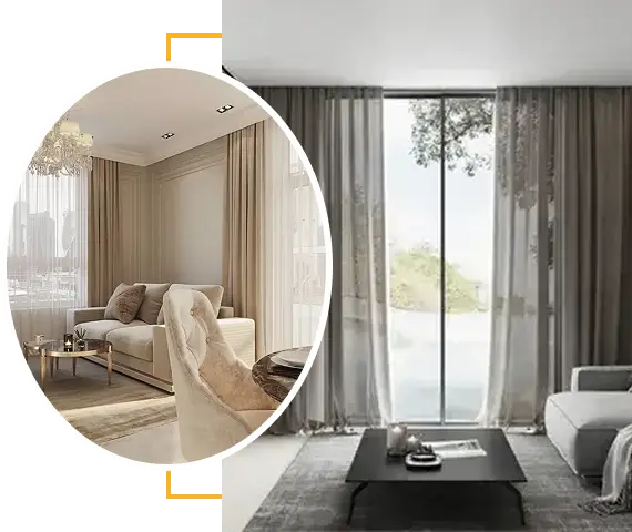 Premium Style Livingroom Curtains