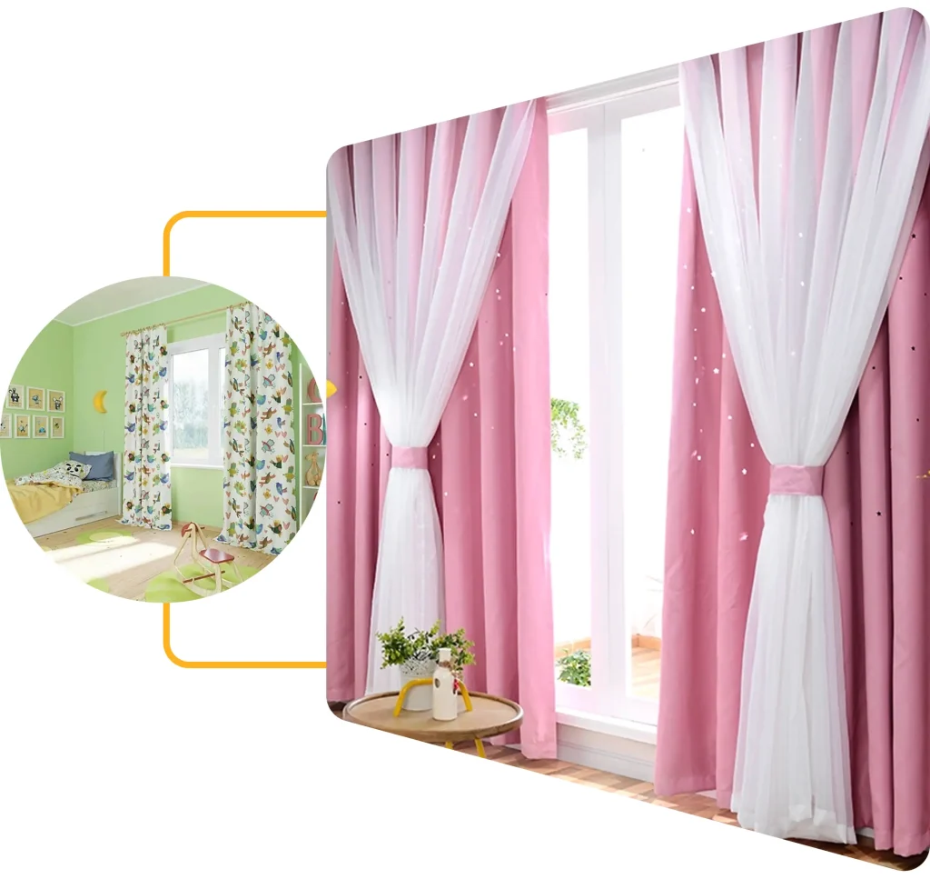 Stylish Kids Curtains Dubai