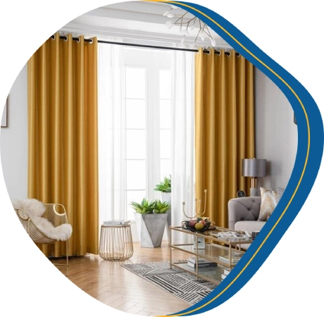 Eyelet curtain designs Dubai