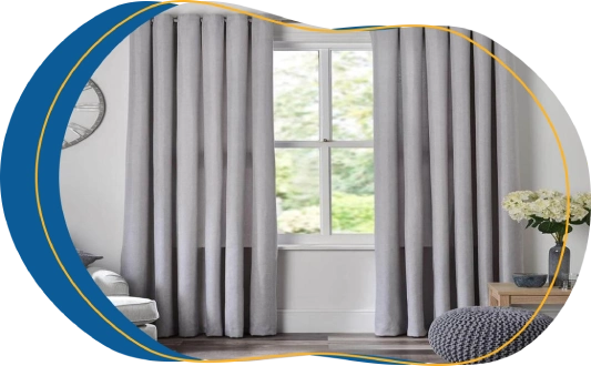 Eyelet drapes Dubai