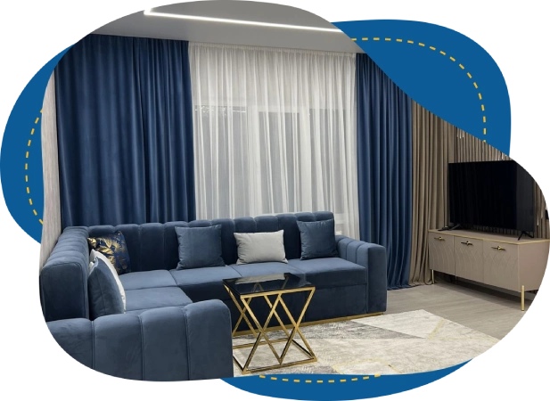 Heavy blackout curtains Dubai