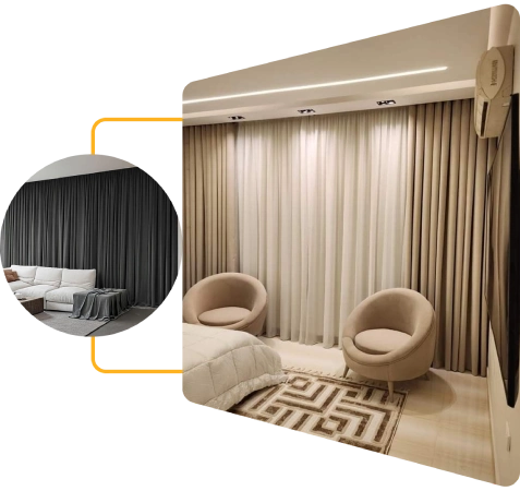 Sound blocking curtains Dubai
