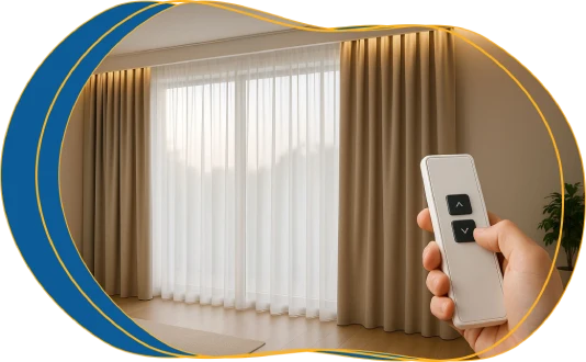 Automated curtains Dubai