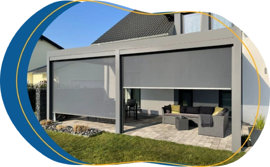 Manual Outdoor Blind Dubai